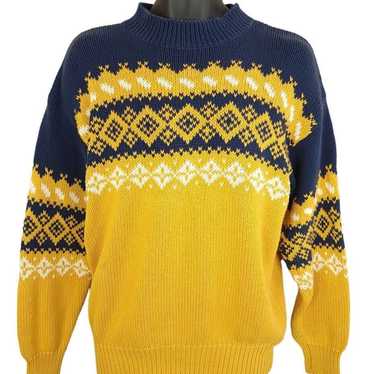 Vintage Gap Sweater Vintage 90s Fair Isle Winter … - image 1