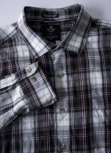 Viyella Viyella Heritage Shirt Flannel Plaid Size 
