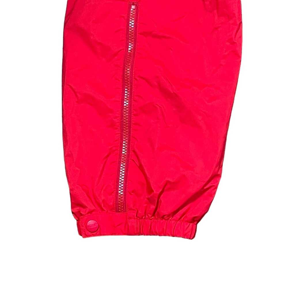 L.L. Bean L.L Bean Stowaway Hooded Raincoat Red Z… - image 12