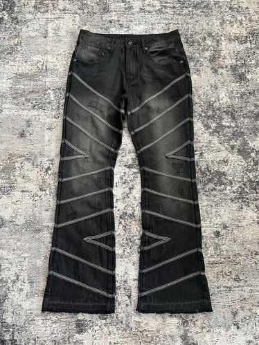 Japanese brand skull jeans - Gem