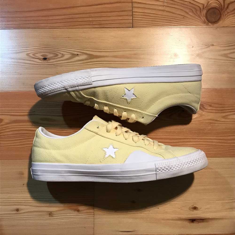 Converse × Vintage old school converse yellow one… - image 1