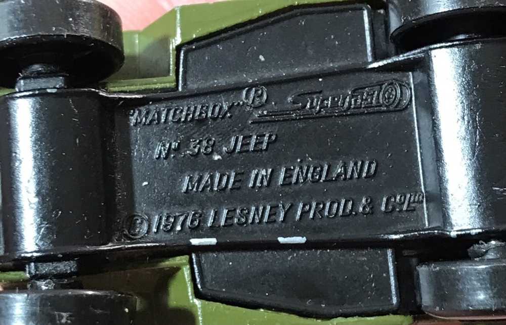Vintage × War Matchbox lesney 1976 Made in England - image 7