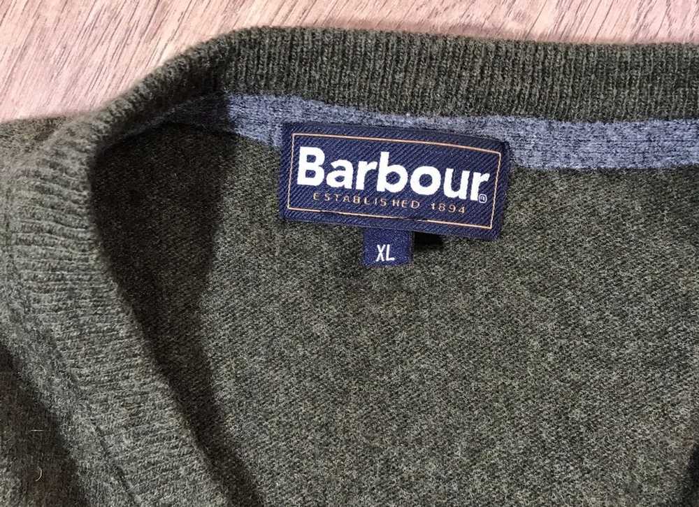Barbour × Streetwear × Vintage Barbour Sweater La… - image 3