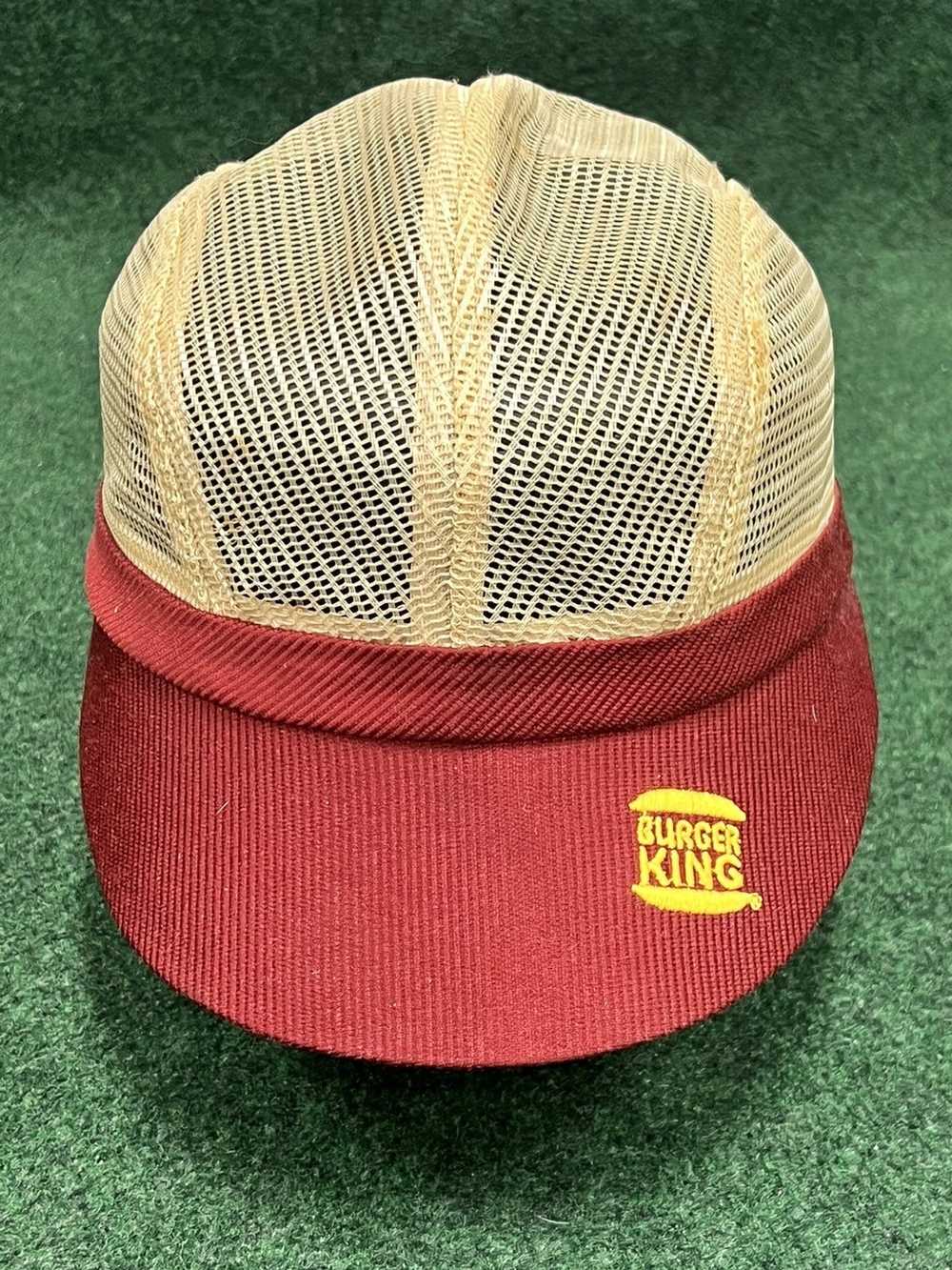 Rare × Vintage 80s Burger King Work Hat - Gem