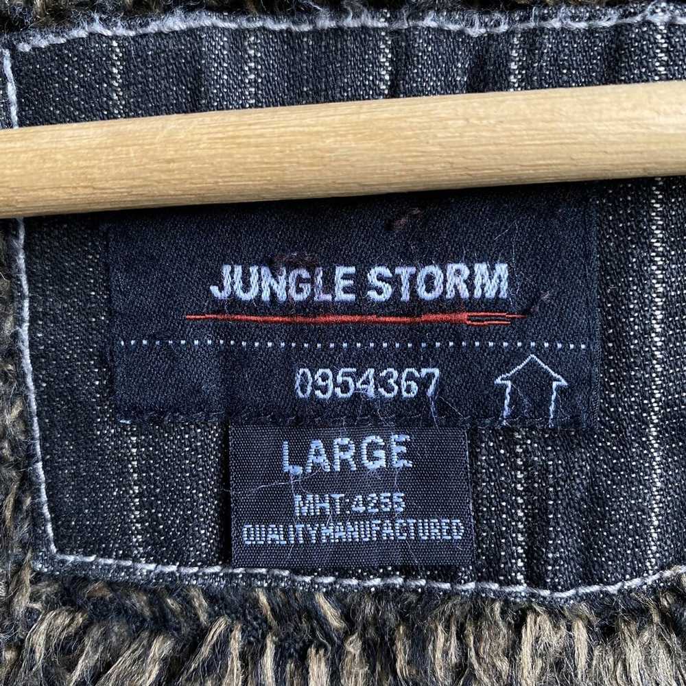 Japanese Brand × Rare Jungle Storm Jacket Size L - image 11