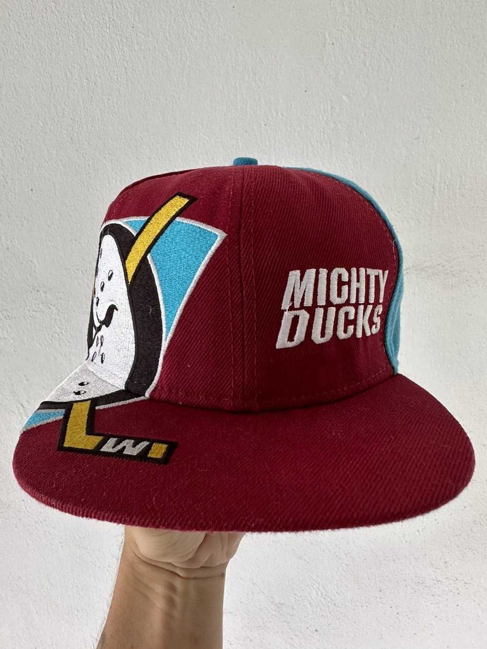 VINTAGE 90s MIGHTY DUCKS DISNEY CCM SNAPBACK CAP HAT – Stay Alive vintage  store