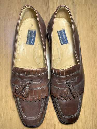 Bostonian Vintage Bostonian Brown Tassel Loafers 1