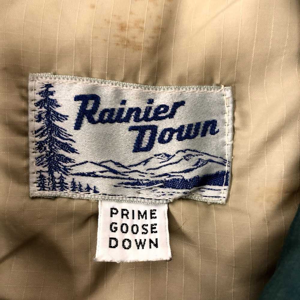Unkwn 80's Rainier Green Prime GOOSE DOWN PUFFER … - image 4