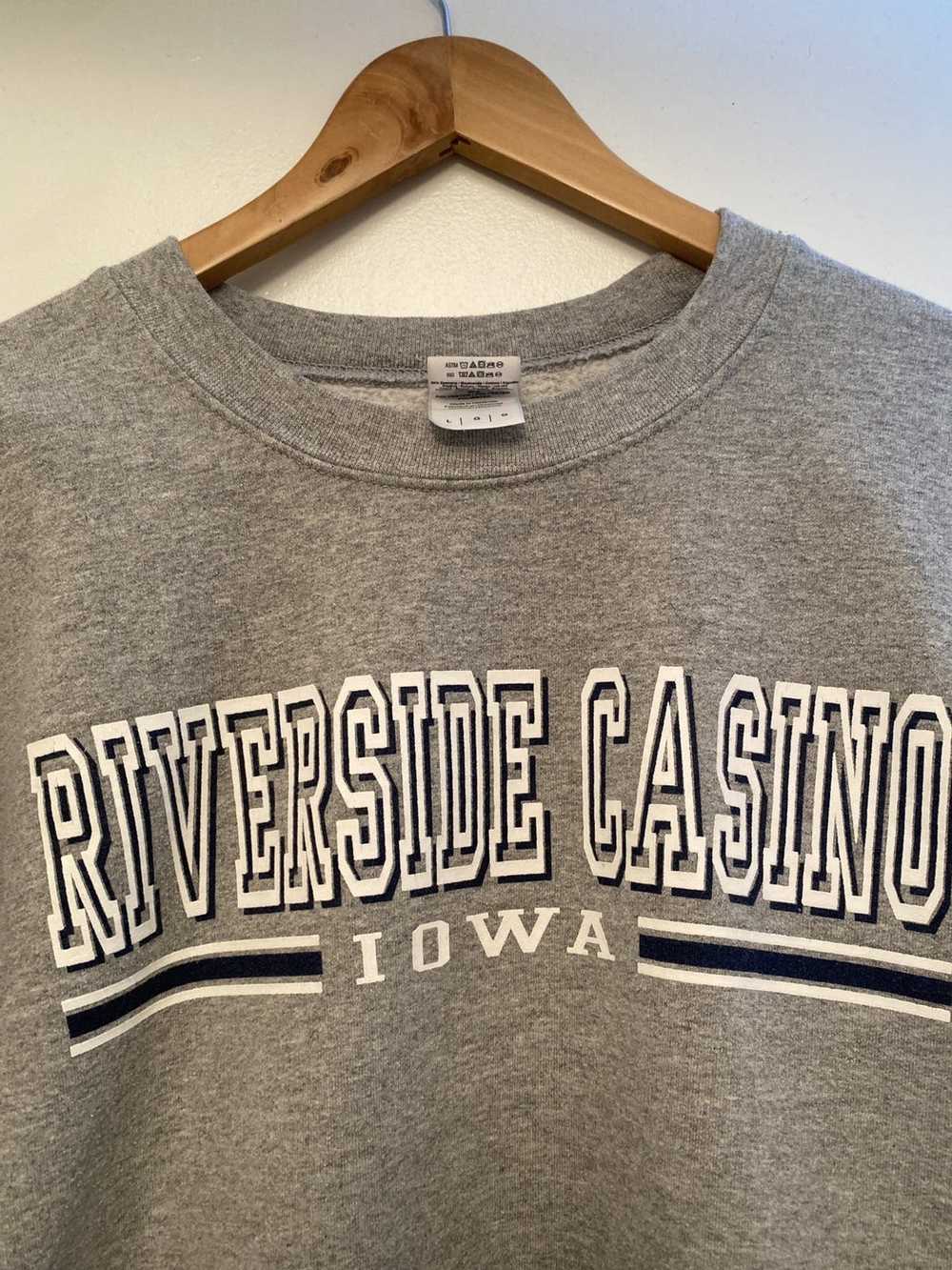 American College × Gildan × Vintage Iowa Riversid… - image 2