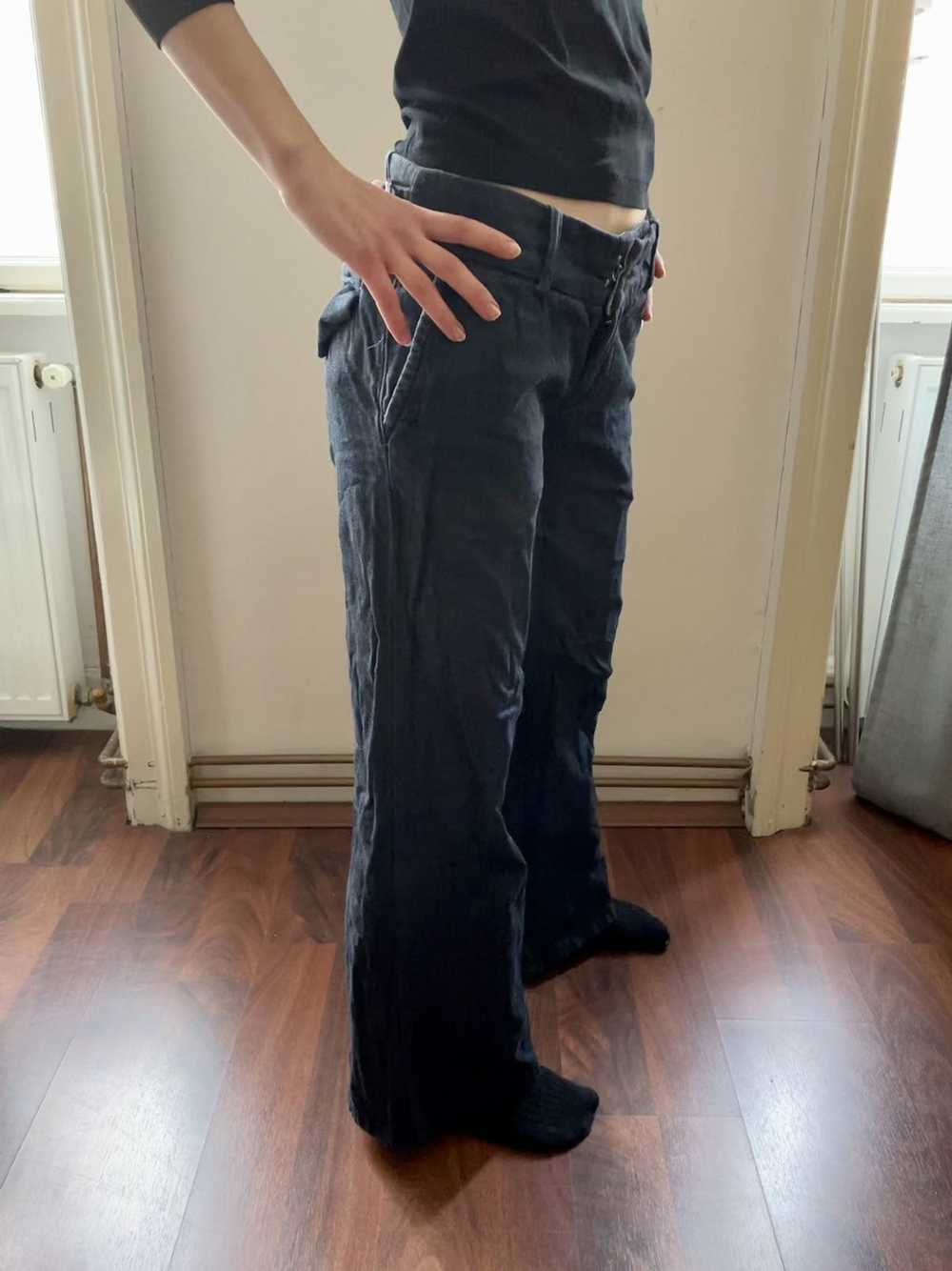 Michiko Koshino Wide Jean Pants - image 2