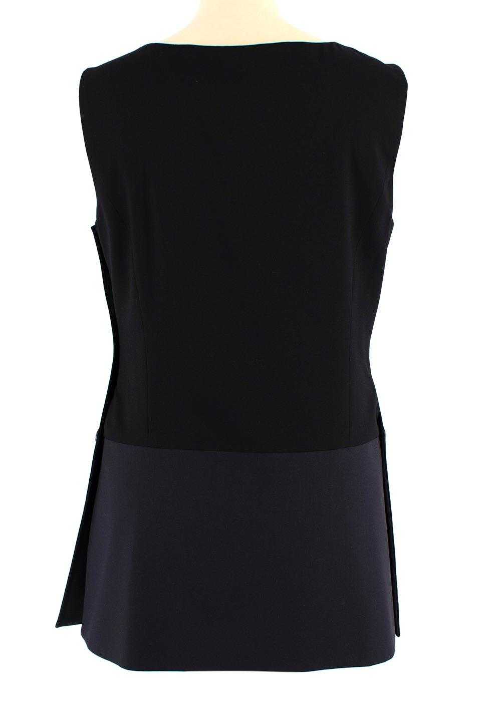 Managed by hewi Black & Navy Wool Tunic - image 2