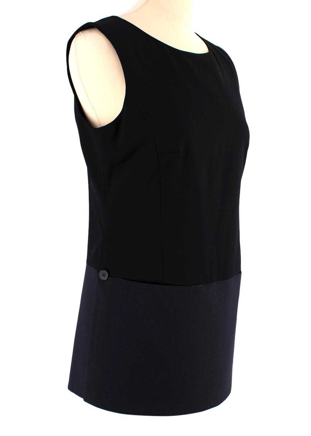 Managed by hewi Black & Navy Wool Tunic - image 3