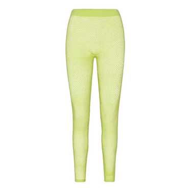 XS SKIMS high rise leggings. Malachite color. Outdoors collection