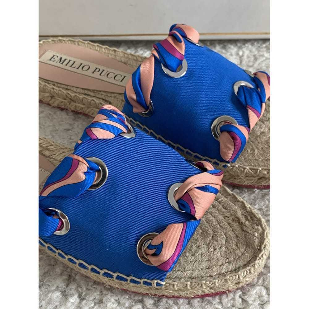 Emilio Pucci Cloth flip flops - image 5