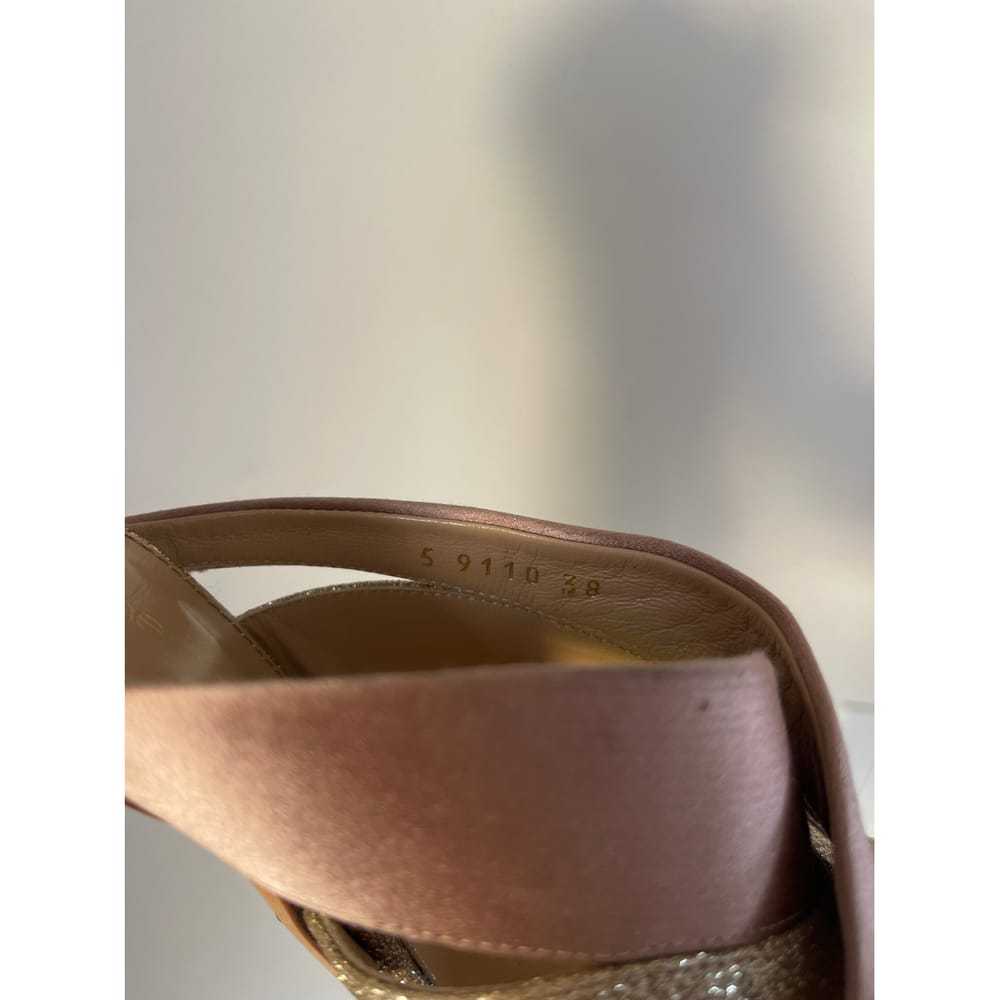 Sergio Rossi Glitter sandals - image 6