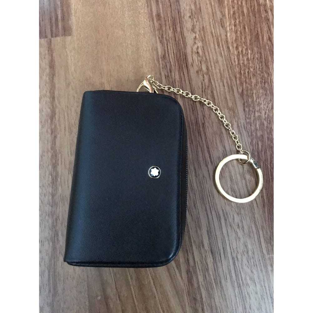 Montblanc Leather key ring - image 10