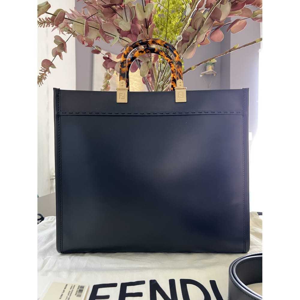 Fendi Sunshine leather tote - image 8