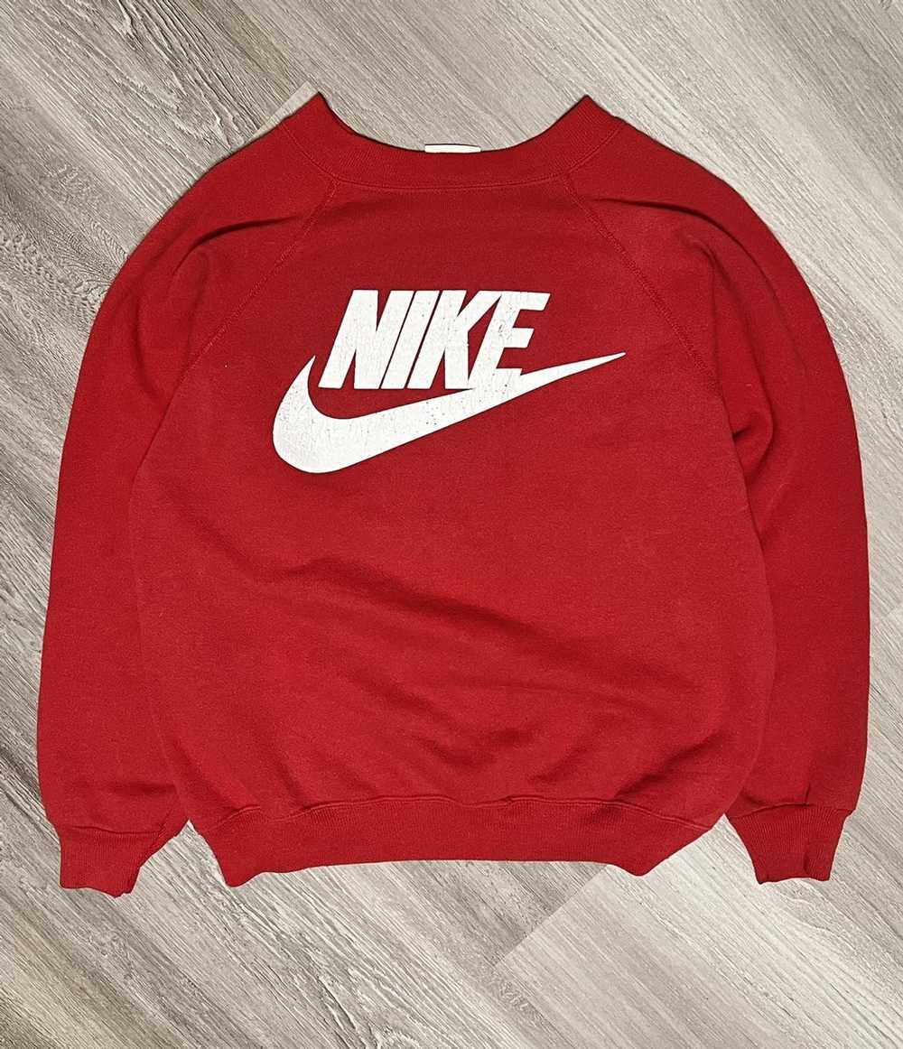 Nike × Vintage 80s vintage Nike sweatshirt - image 1