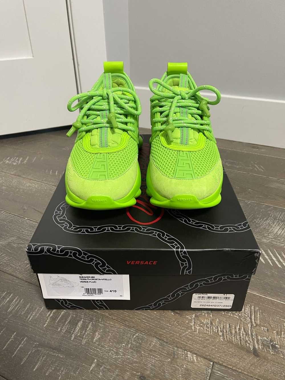 Versace Versace Chain Reaction Green Fluo/Neon Gr… - image 1