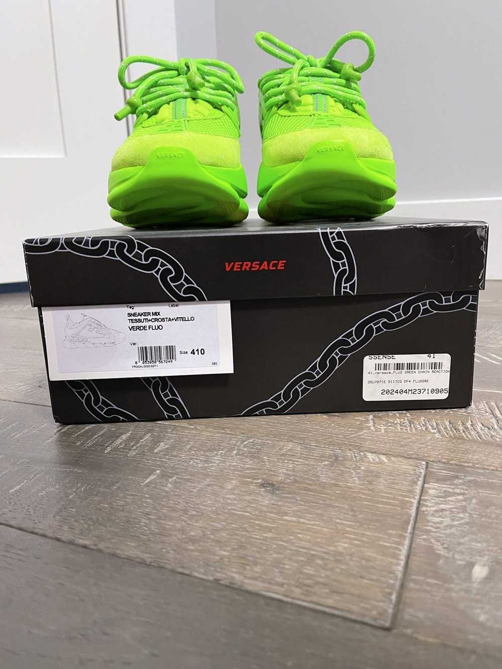 Versace Versace Chain Reaction Green Fluo/Neon Gr… - image 2