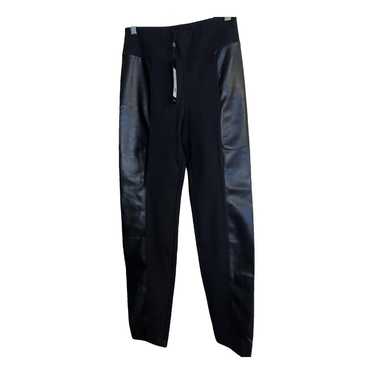 Bcbg Max Azria Vegan leather straight pants - image 1