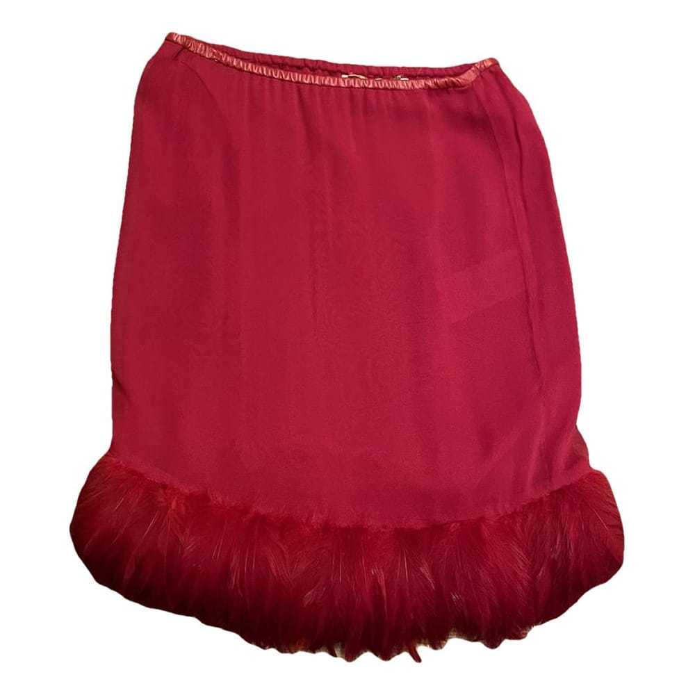 Saint Laurent Silk mid-length skirt - image 1