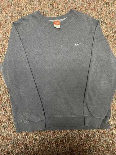 Nike × Vintage Vintage Y2K Dark Grey Nike Crewneck