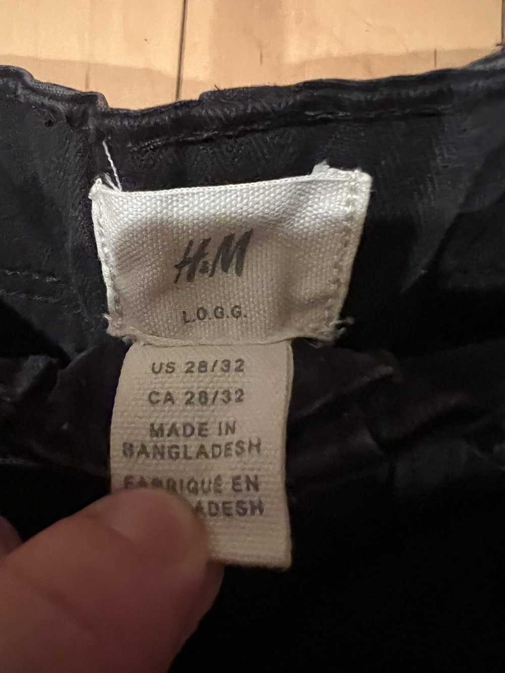 H&M H&M Black Cargo Pants - image 2