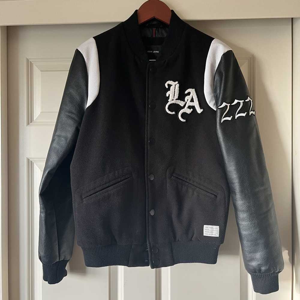 LOS ANGELES DODGERS OLD ENGLISH WOOL VARSITY JACKET (BLACK) – Pro Standard