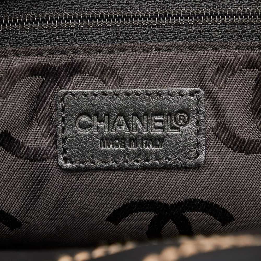 Chanel Chanel Wild Stitch Tote Bag Black Leather - image 10