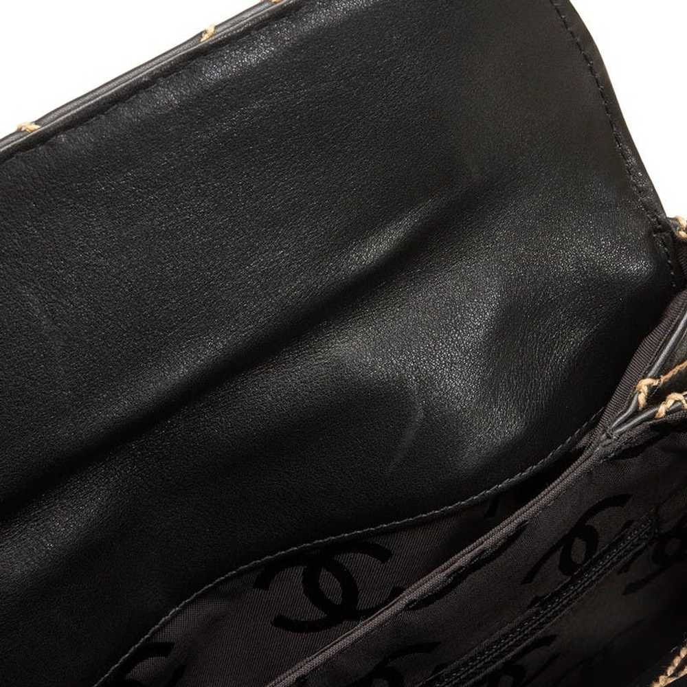 Chanel Chanel Wild Stitch Tote Bag Black Leather - image 6