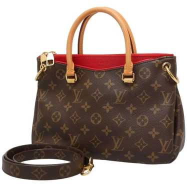 Louis Vuitton Pallas Monogram BB Raisin in Toile Coated Canvas/Leather with  Brass - US