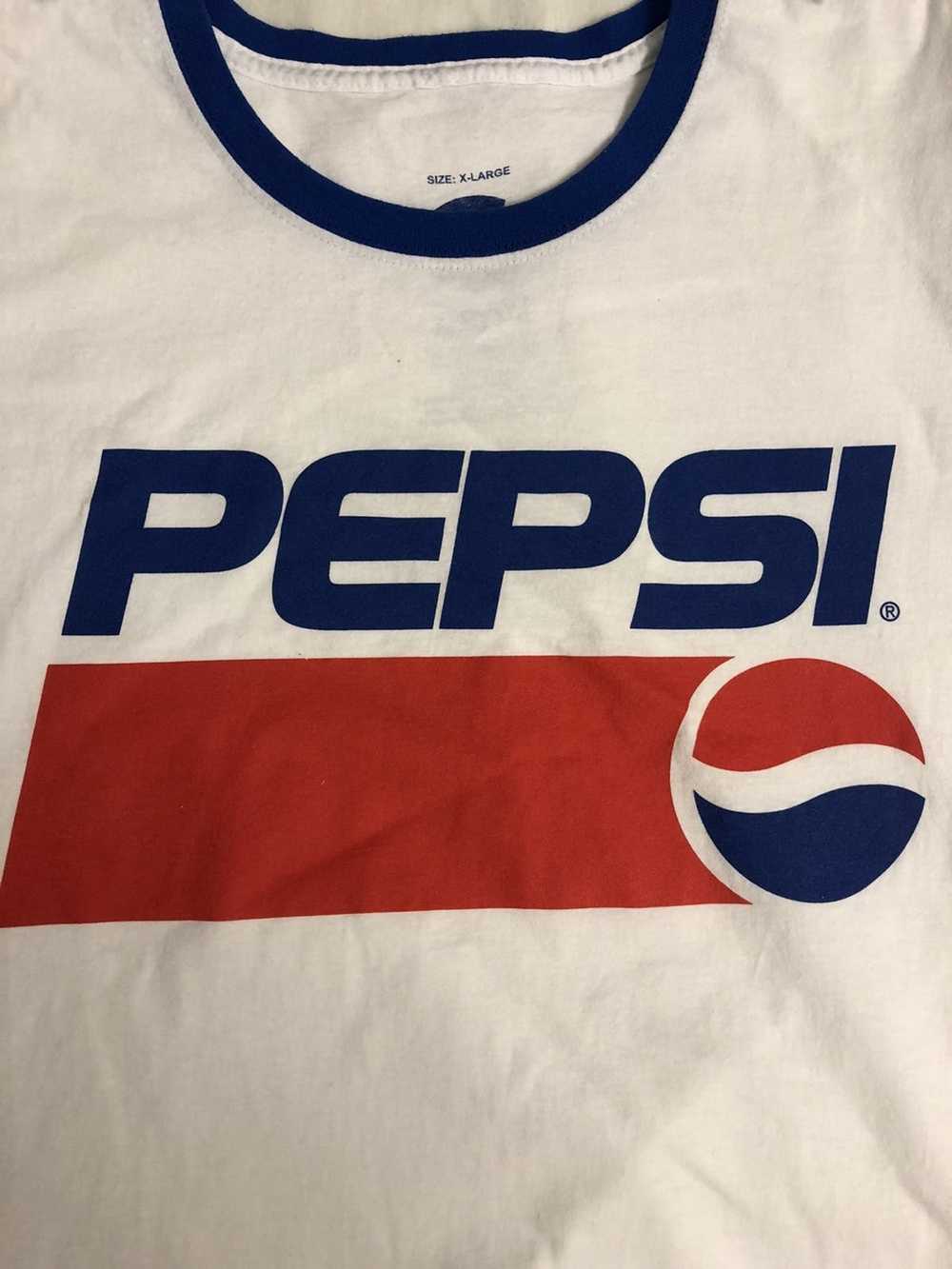 Pepsi × Vintage PEPSI CLASSIC LOGO VINTAGE WHITE SHOR… - Gem