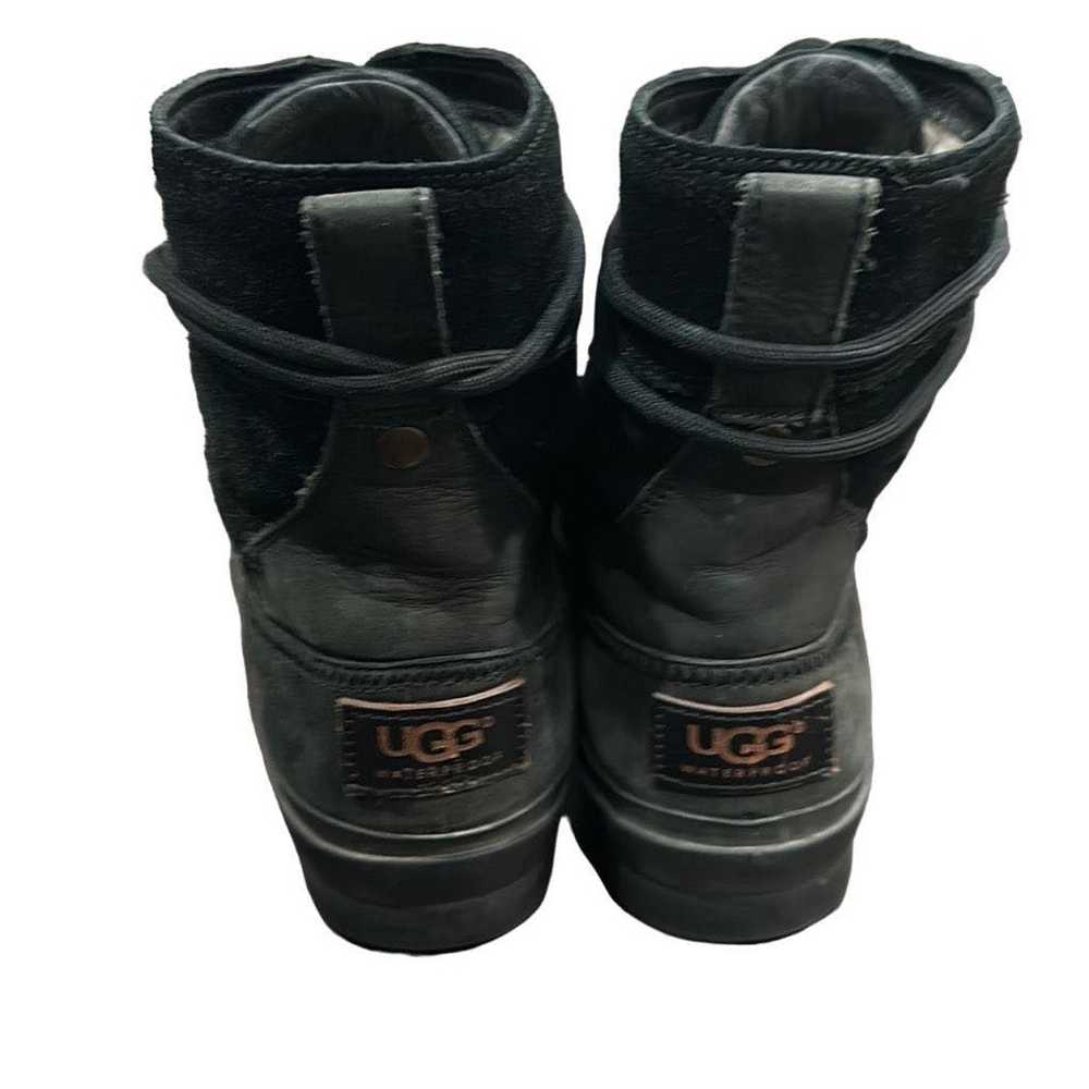 Ugg UGG AUSTRALIA Azaria Black Waterproof Suede L… - image 2