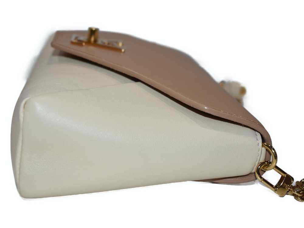 Louis Vuitton Louis Vuitton Pink Beige Leather LV… - image 4