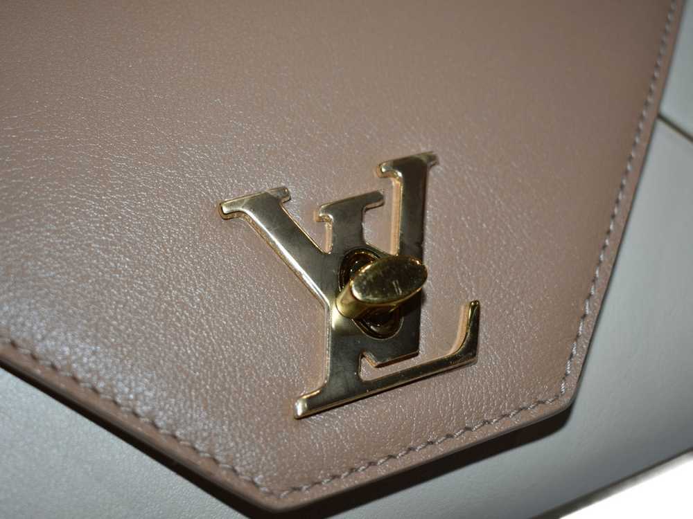 Louis Vuitton Louis Vuitton Pink Beige Leather LV… - image 7