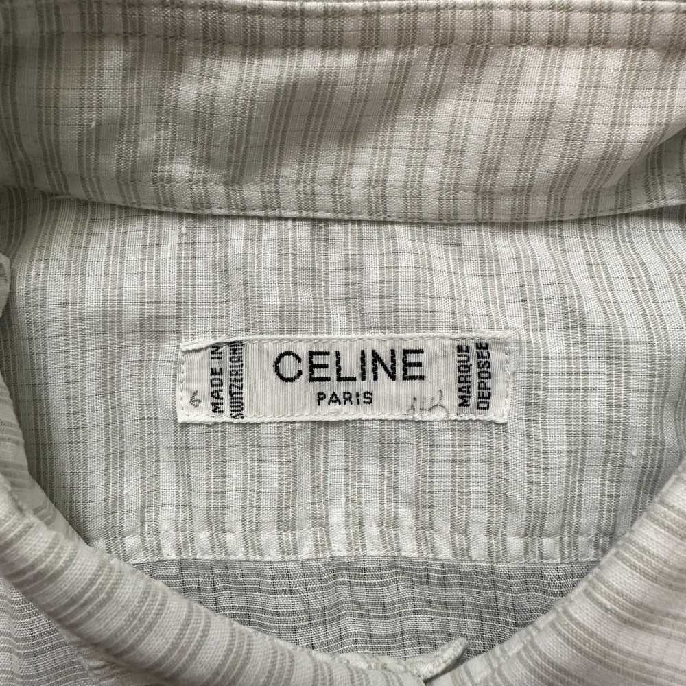 Celine × Vintage Vintage Celine Button Ups Shirts - image 3