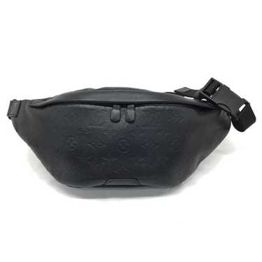 Louis Vuitton Monogram Shadow Discovery Bum Bag Body Bag Black M44388