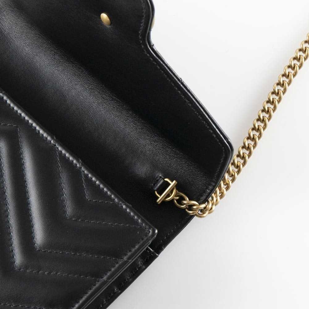 Gucci Gucci Shoulder Bag GG Marmont Pochette Black - image 6