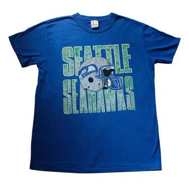 Vintage Vintage 90s Seattle Seahawks T shirt, Sin… - image 1