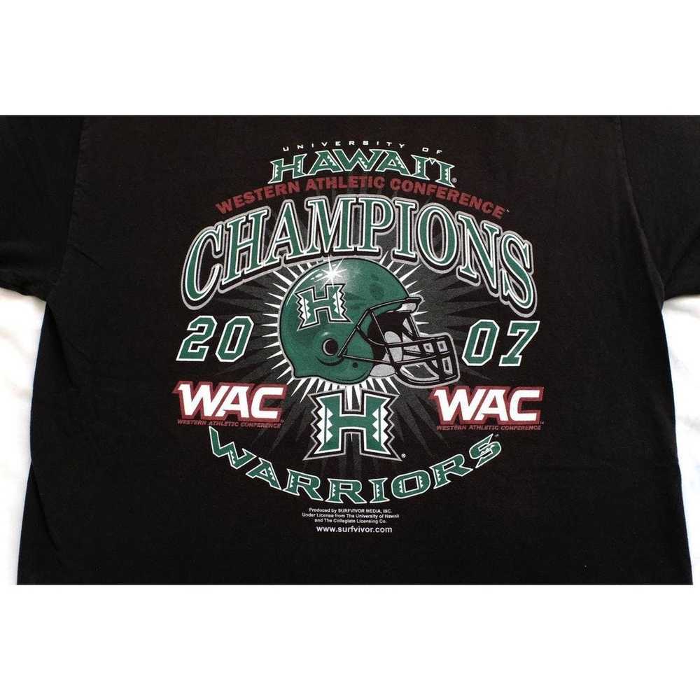 Hanes WAC 2007 Champions Hawaii Rainbow Warriors … - image 2