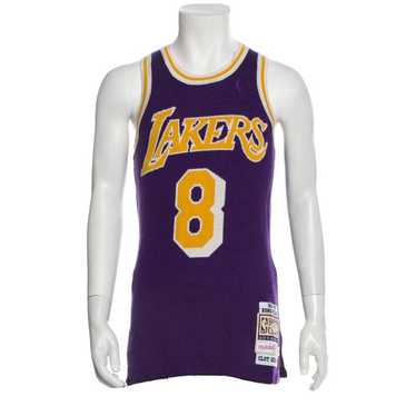 100% Authentic Kobe Bryant Mitchell Ness 96 97 Lakers HWC Jersey Size 44 L  Mens
