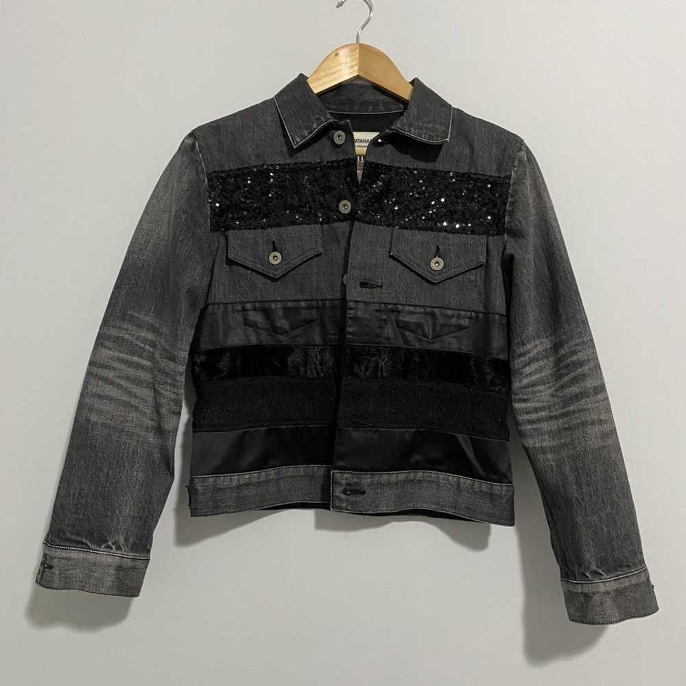 Junya Watanabe Junya Watanabe Mixed Media Denim T… - image 6