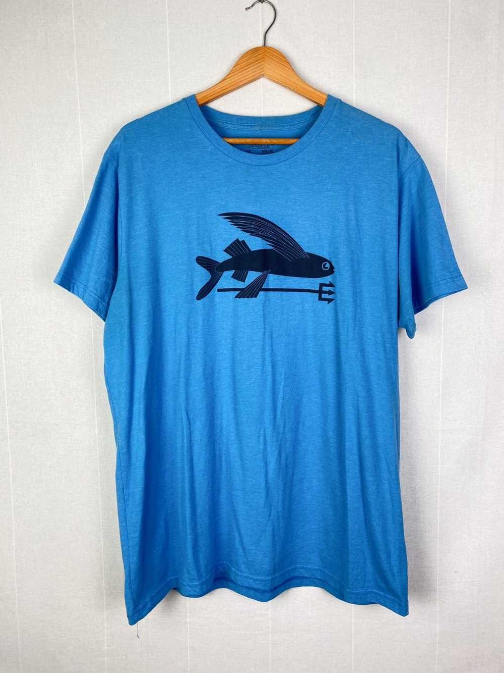 Patagonia Flying Fish Trident Tshirt - Gem