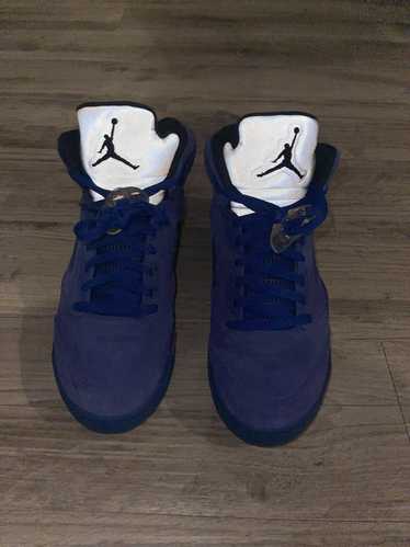 Nike Air Jordan Retro 5 Men’s ‘Blue Suede’ - image 1