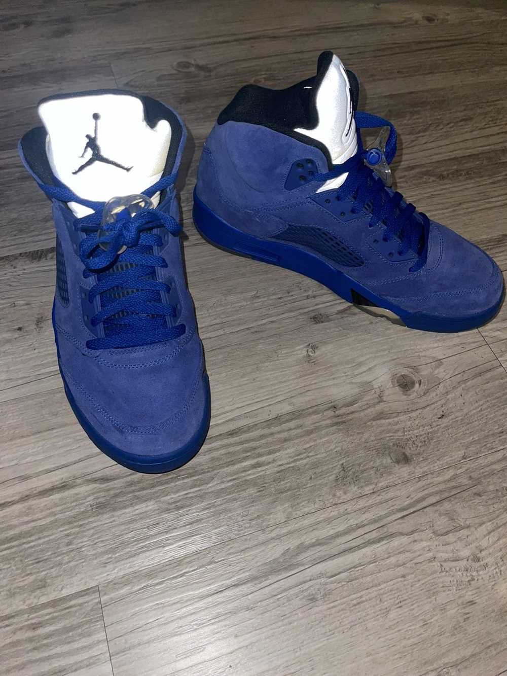 Nike Air Jordan Retro 5 Men’s ‘Blue Suede’ - image 3