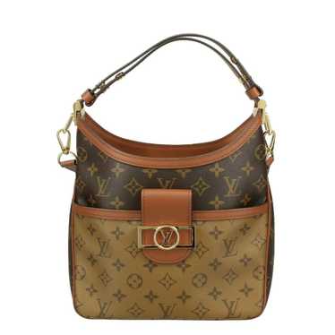 Dauphine hobo handbag Louis Vuitton Beige in Denim - Jeans - 21316346