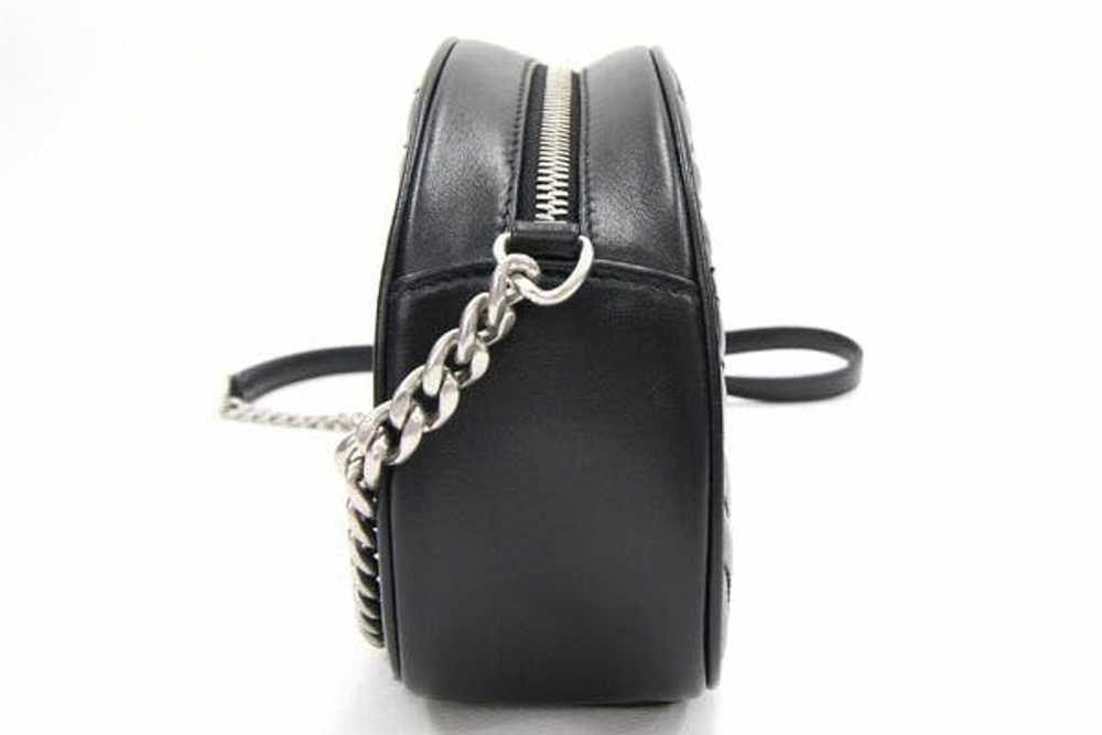 Prada Prada Chain Shawl Diagonal Shoulder Bag Bla… - image 3