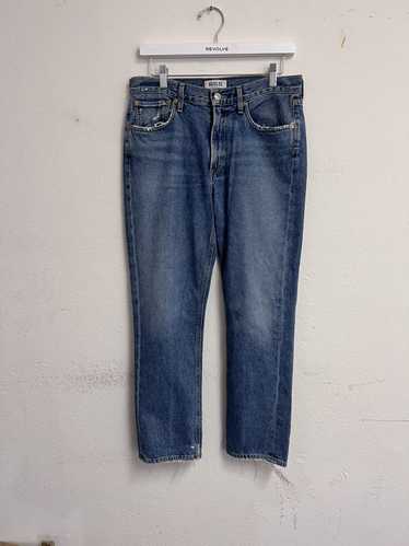 Agolde Agolde Blue denim jeans distressed