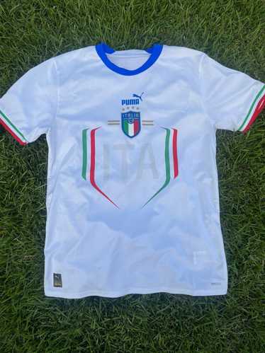 PUMA Italy Away Soccer Jersey 2015/16 (White) Sz. Small 